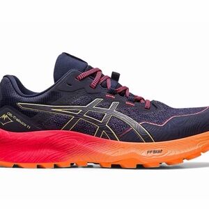 ASICS Men's Gel-Trabuco 11 Indigo Blue/Olive Oil Trail Running Shoes Size 9.5M